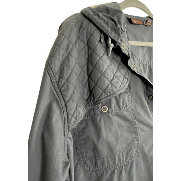 A. TIZIANO LONG SLEEVE MEN'S GRAY OVERSHIRT SIZE 5X - Picture 4 of 8